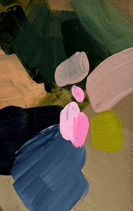 Blushing Earth No. 1 (2023) original acrylic painting