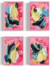 Load image into Gallery viewer, COTTON CANDY STUDIES no 6 (2024) original mixed media
