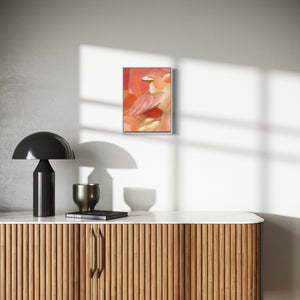 WRAPPED IN WARMTH (2024) original acrylic painting