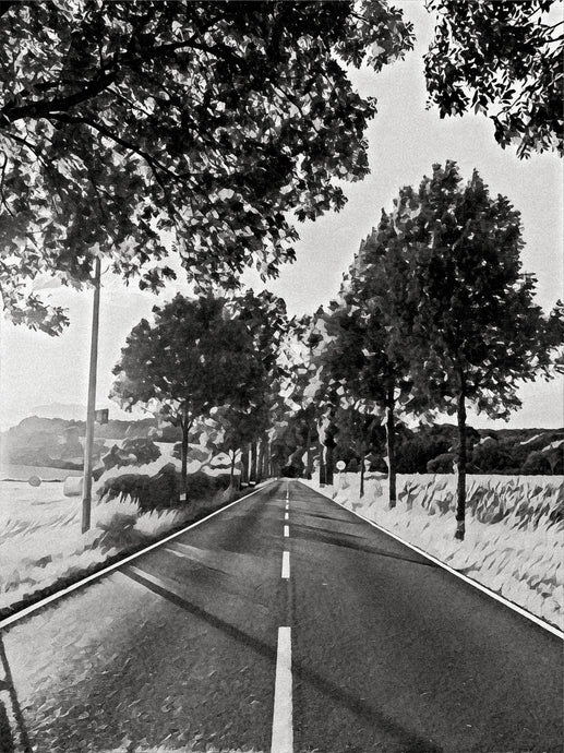 roads of luxembourg limited edition fine art print home wall decor