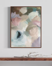 Load image into Gallery viewer, Original acrylic painting - Home wall decor - Framed - I heard from the heavens that clouds have been grey

