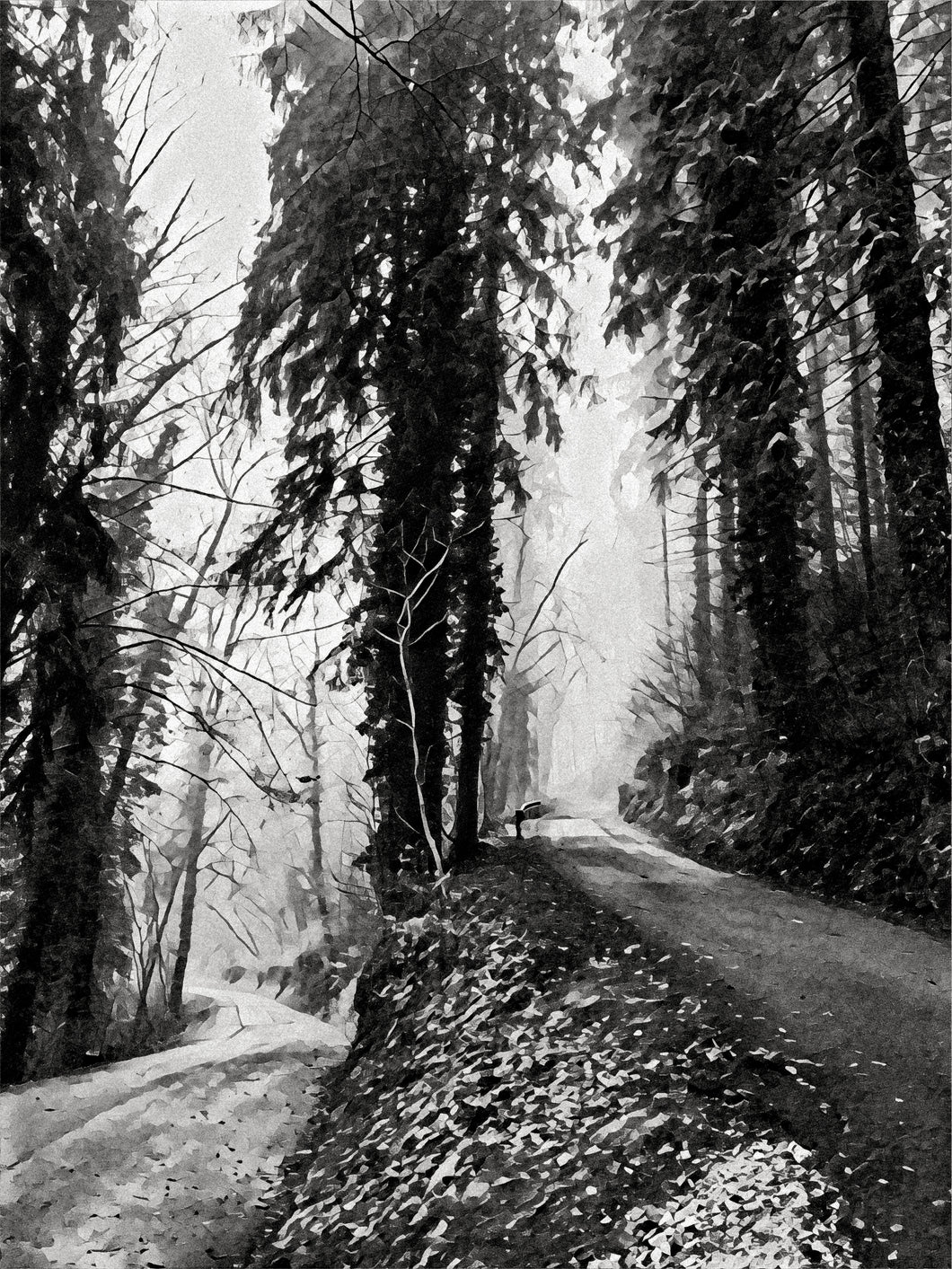 roads of luxembourg limited edition fine art print home wall decor
