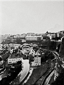 roads of luxembourg city limited edition fine art print home wall decor