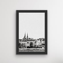 Load image into Gallery viewer, roads of luxembourg city limited edition fine art print home wall decor framed
